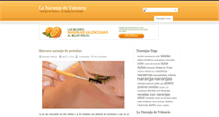 Desktop Screenshot of lanaranjadevalencia.es
