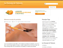 Tablet Screenshot of lanaranjadevalencia.es
